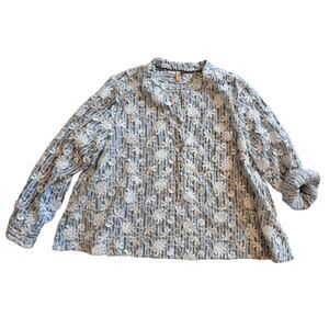 Women's Pilcro Swing Jacket - Size L - Embroidered
